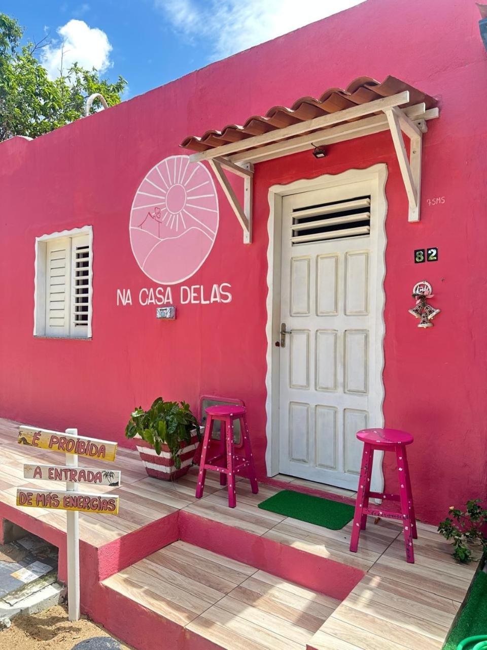 Na Casa Delas Jeri - CASA COM CHURRASQUEIRA PARA REVEILLON 2023 NA VILA DE JERI Jijoca de Jericoacoara Exterior foto